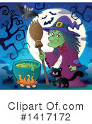 Witch Clipart #1417172 by visekart