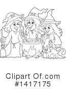 Witch Clipart #1417175 by visekart