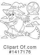 Witch Clipart #1417176 by visekart
