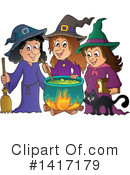 Witch Clipart #1417179 by visekart