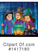 Witch Clipart #1417180 by visekart