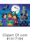 Witch Clipart #1417184 by visekart