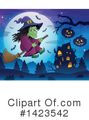 Witch Clipart #1423542 by visekart