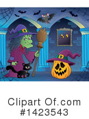 Witch Clipart #1423543 by visekart