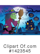 Witch Clipart #1423545 by visekart