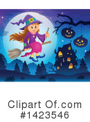 Witch Clipart #1423546 by visekart