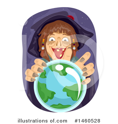 Royalty-Free (RF) Witch Clipart Illustration by BNP Design Studio - Stock Sample #1460528