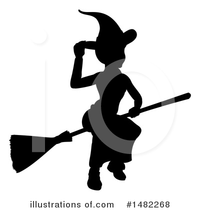 Royalty-Free (RF) Witch Clipart Illustration by AtStockIllustration - Stock Sample #1482268