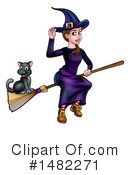 Witch Clipart #1482271 by AtStockIllustration