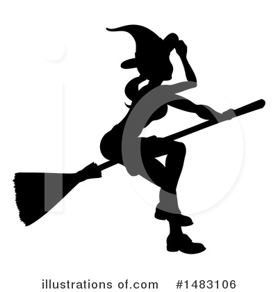 Royalty-Free (RF) Witch Clipart Illustration by AtStockIllustration - Stock Sample #1483106