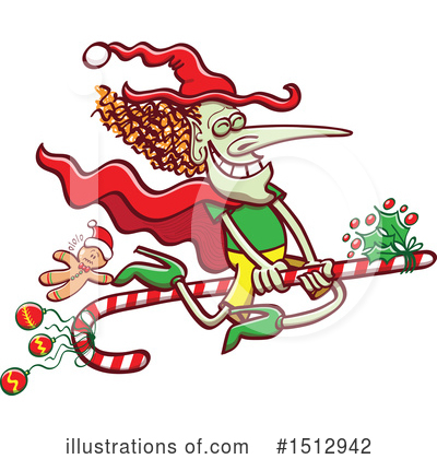 Royalty-Free (RF) Witch Clipart Illustration by Zooco - Stock Sample #1512942