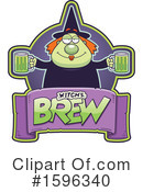 Witch Clipart #1596340 by Cory Thoman