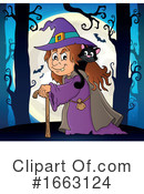 Witch Clipart #1663124 by visekart