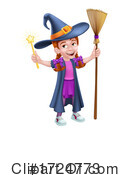 Witch Clipart #1724773 by AtStockIllustration