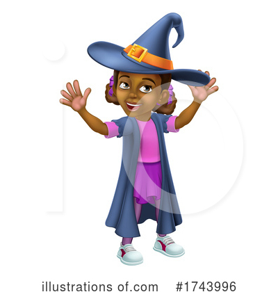 Witches Clipart #1743996 by AtStockIllustration
