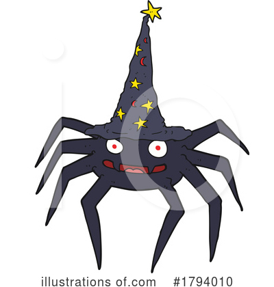 Spider Clipart #1794010 by lineartestpilot