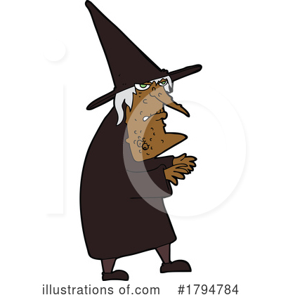 Witch Clipart #1794784 by lineartestpilot
