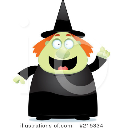 Royalty-Free (RF) Witch Clipart Illustration by Cory Thoman - Stock Sample #215334