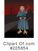 Witch Clipart #225854 by David Rey
