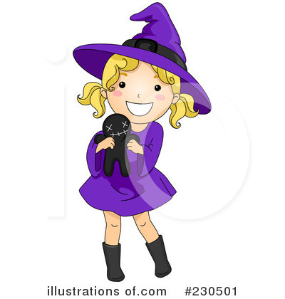 Royalty-Free (RF) Witch Clipart Illustration by BNP Design Studio - Stock Sample #230501