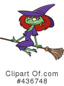 Witch Clipart #436748 by toonaday