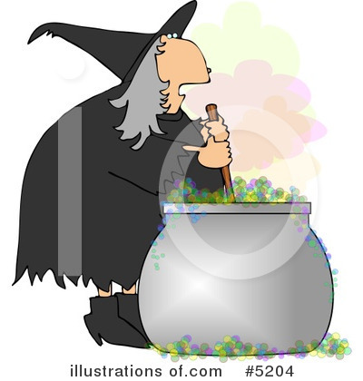 Witch Clipart #5204 by djart