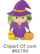 Witch Clipart #62150 by Maria Bell