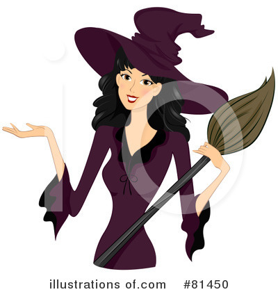 Royalty-Free (RF) Witch Clipart Illustration by BNP Design Studio - Stock Sample #81450
