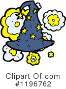 Witch Hat Clipart #1196762 by lineartestpilot