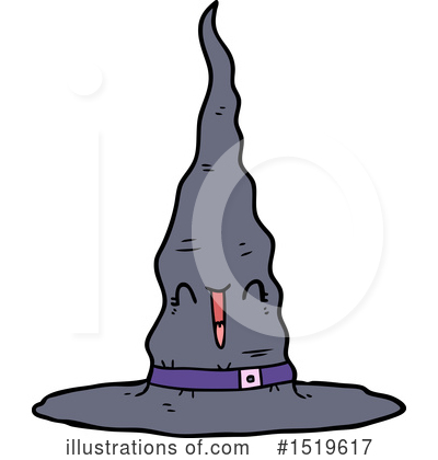 Witch Hat Clipart #1519617 by lineartestpilot