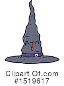 Witch Hat Clipart #1519617 by lineartestpilot