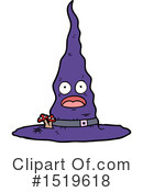 Witch Hat Clipart #1519618 by lineartestpilot