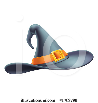 Witch Hat Clipart #1703790 by AtStockIllustration