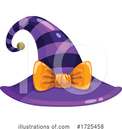 Royalty-Free (RF) Witch Hat Clipart Illustration by Vector Tradition SM - Stock Sample #1725458