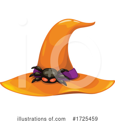 Royalty-Free (RF) Witch Hat Clipart Illustration by Vector Tradition SM - Stock Sample #1725459