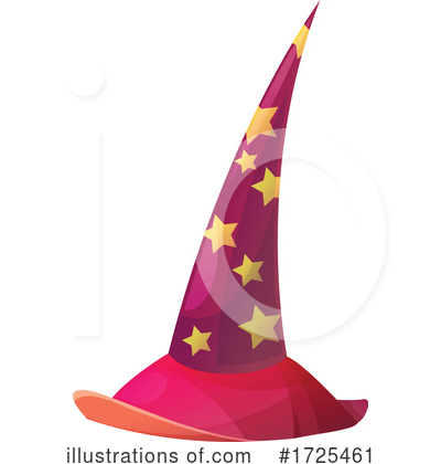 Royalty-Free (RF) Witch Hat Clipart Illustration by Vector Tradition SM - Stock Sample #1725461