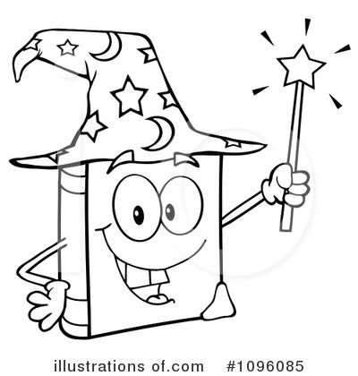 Royalty-Free (RF) Wizard Clipart Illustration by Hit Toon - Stock Sample #1096085