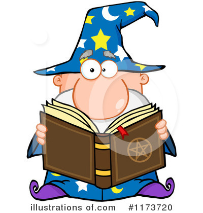Royalty-Free (RF) Wizard Clipart Illustration by Hit Toon - Stock Sample #1173720