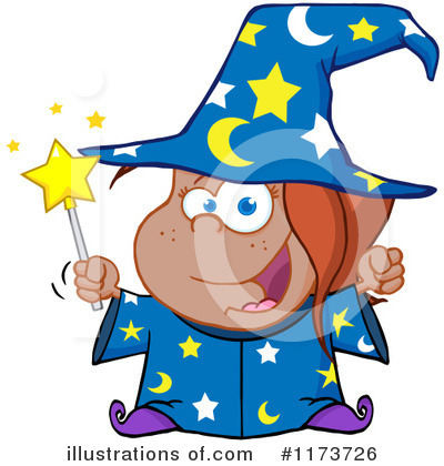 Magic Wand Clipart #1173726 by Hit Toon