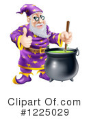 Wizard Clipart #1225029 by AtStockIllustration