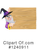 Wizard Clipart #1240911 by AtStockIllustration