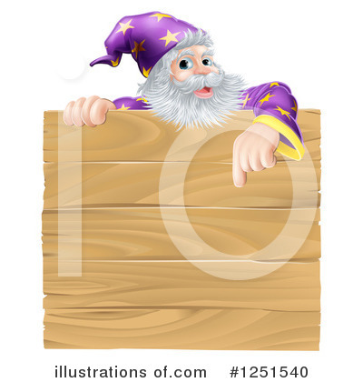 Royalty-Free (RF) Wizard Clipart Illustration by AtStockIllustration - Stock Sample #1251540