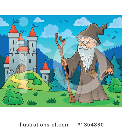 Wizard Clipart #1354880 by visekart