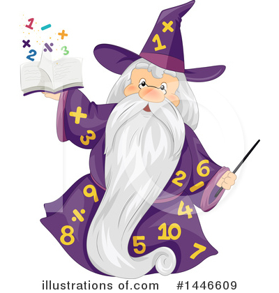 Royalty-Free (RF) Wizard Clipart Illustration by BNP Design Studio - Stock Sample #1446609