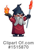 Wizard Clipart #1515870 by Vector Tradition SM