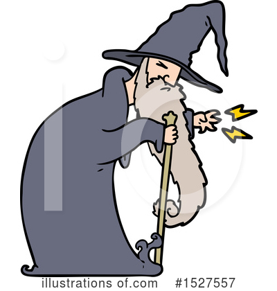 Royalty-Free (RF) Wizard Clipart Illustration by lineartestpilot - Stock Sample #1527557