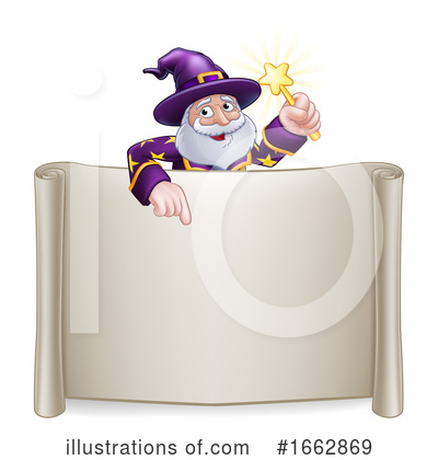 Royalty-Free (RF) Wizard Clipart Illustration by AtStockIllustration - Stock Sample #1662869