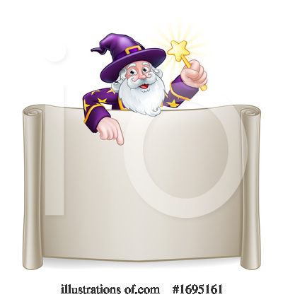 Royalty-Free (RF) Wizard Clipart Illustration by AtStockIllustration - Stock Sample #1695161