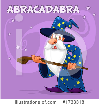 Royalty-Free (RF) Wizard Clipart Illustration by Hit Toon - Stock Sample #1733318