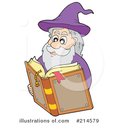 Royalty-Free (RF) Wizard Clipart Illustration by visekart - Stock Sample #214579